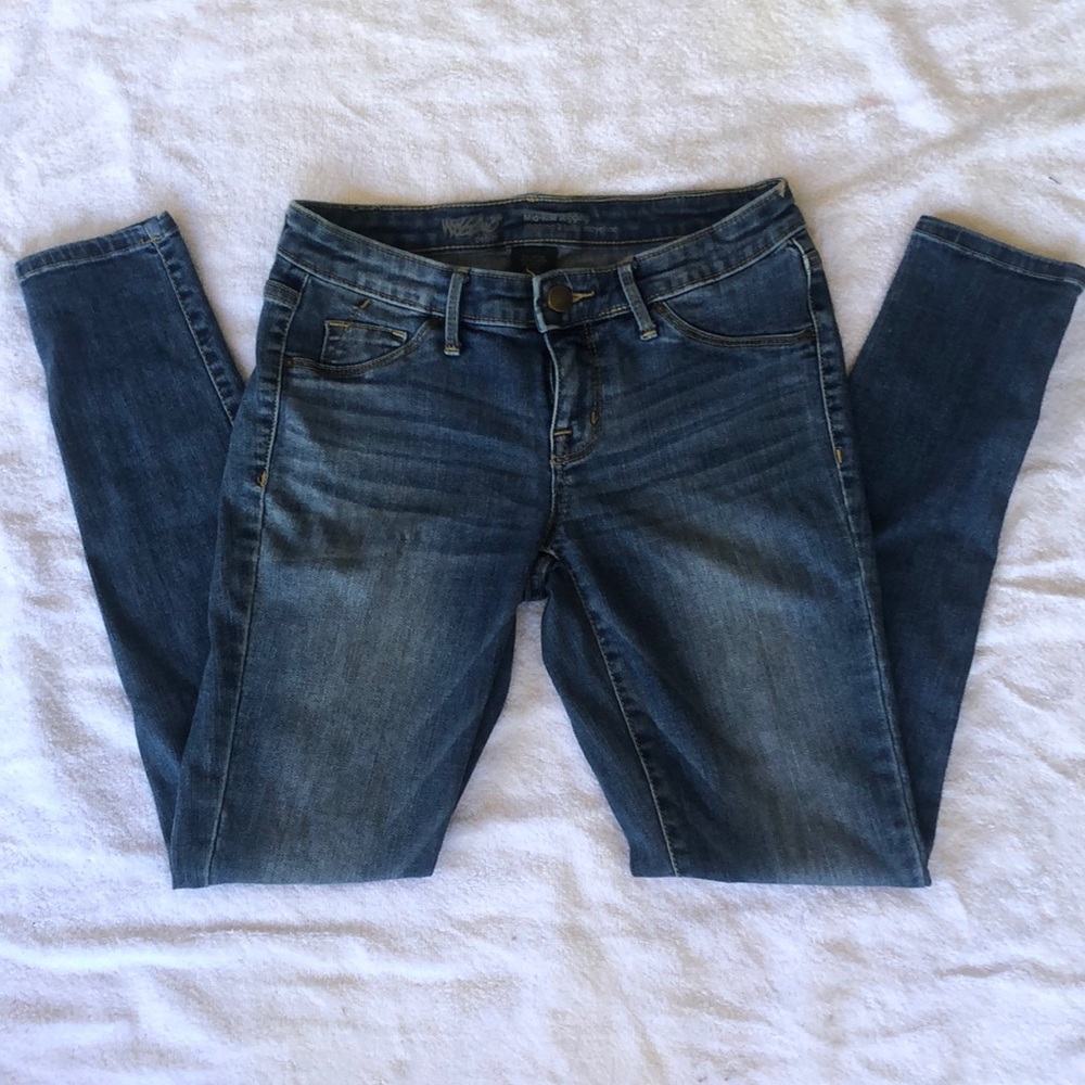 Mossimo Mid-Rise Skinny jeans jegging à taille moyenne Size 2/26
